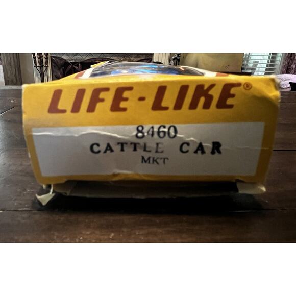 Vintage Life-Like Model Train Cattle Car In Original Box - Picture 5 of 8